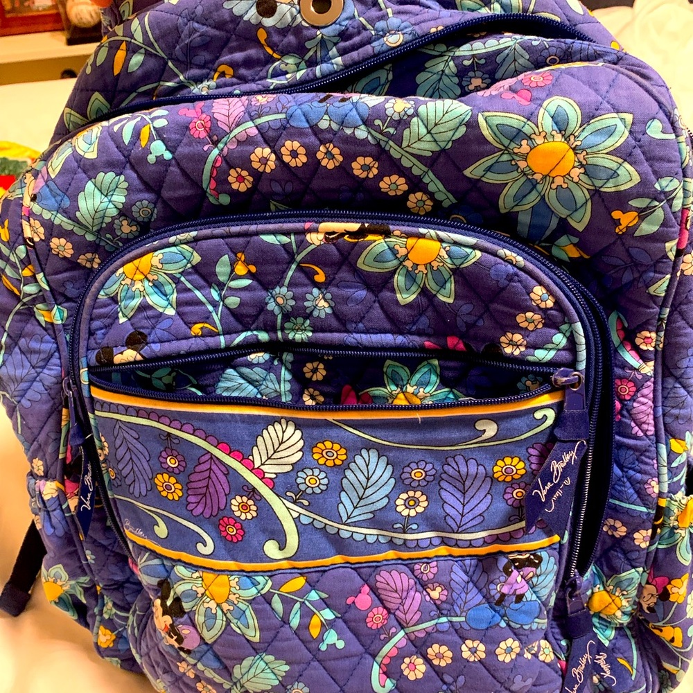 Vera Bradley Disney Dreaming with Mickey large Campus Backpack